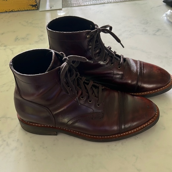 THURSDAY Boot Company New York Rugged and Resilient Captain Lace Up Boot 10.5 W - Picture 2 of 9